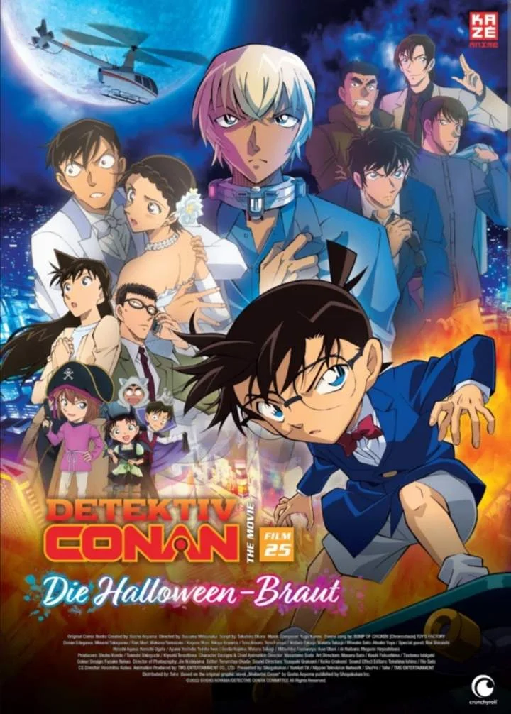 Detective Conan The Bride of Halloween (2022) 720p HD with English Subbed