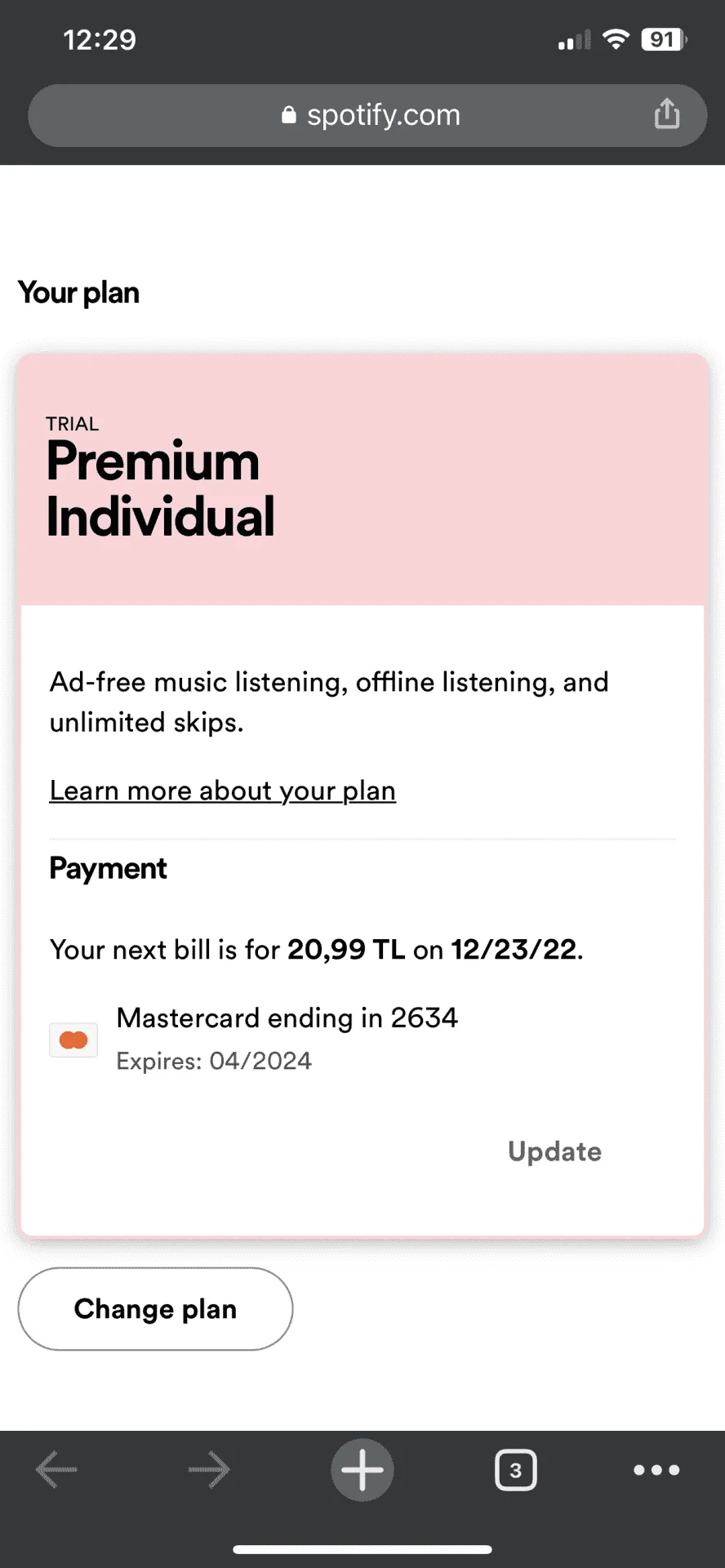 Giveaway 1 month Spotify Premium