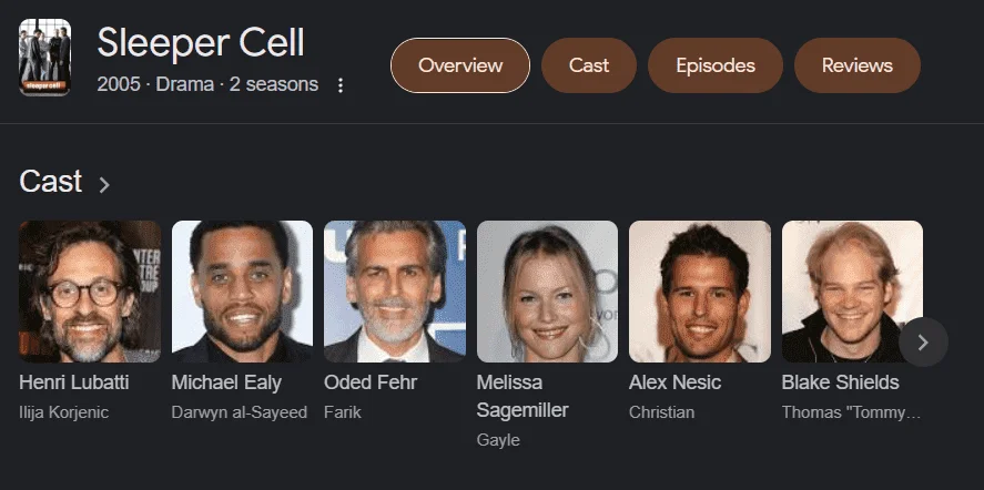 Pa-request po ng TV SERIES - SLEEPER CELL