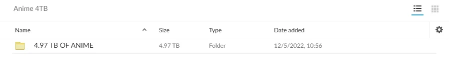 [MEGA] Almost 5TB of Anime