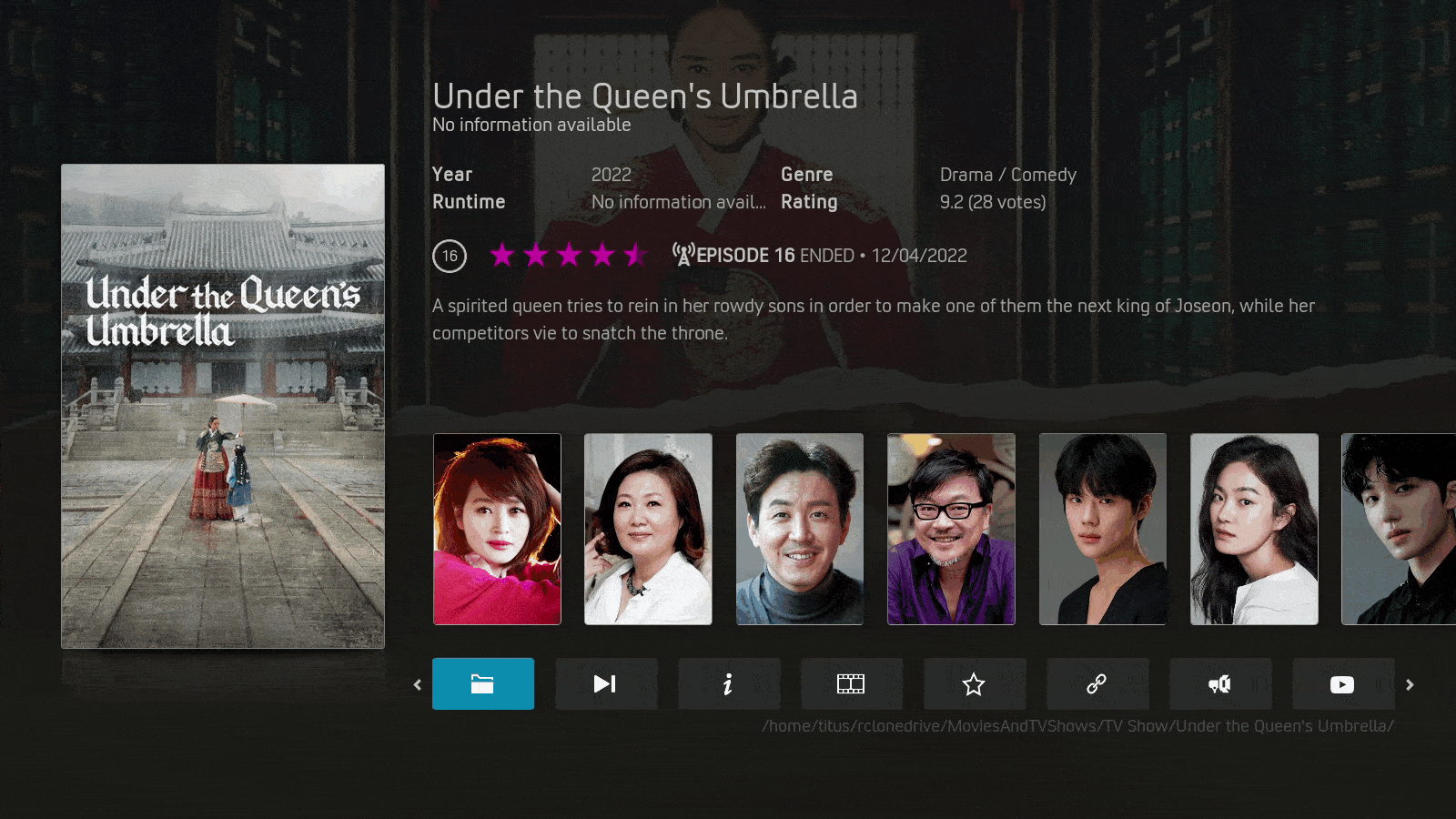 Under the Queen's Umbrella 720p/1080p Completed