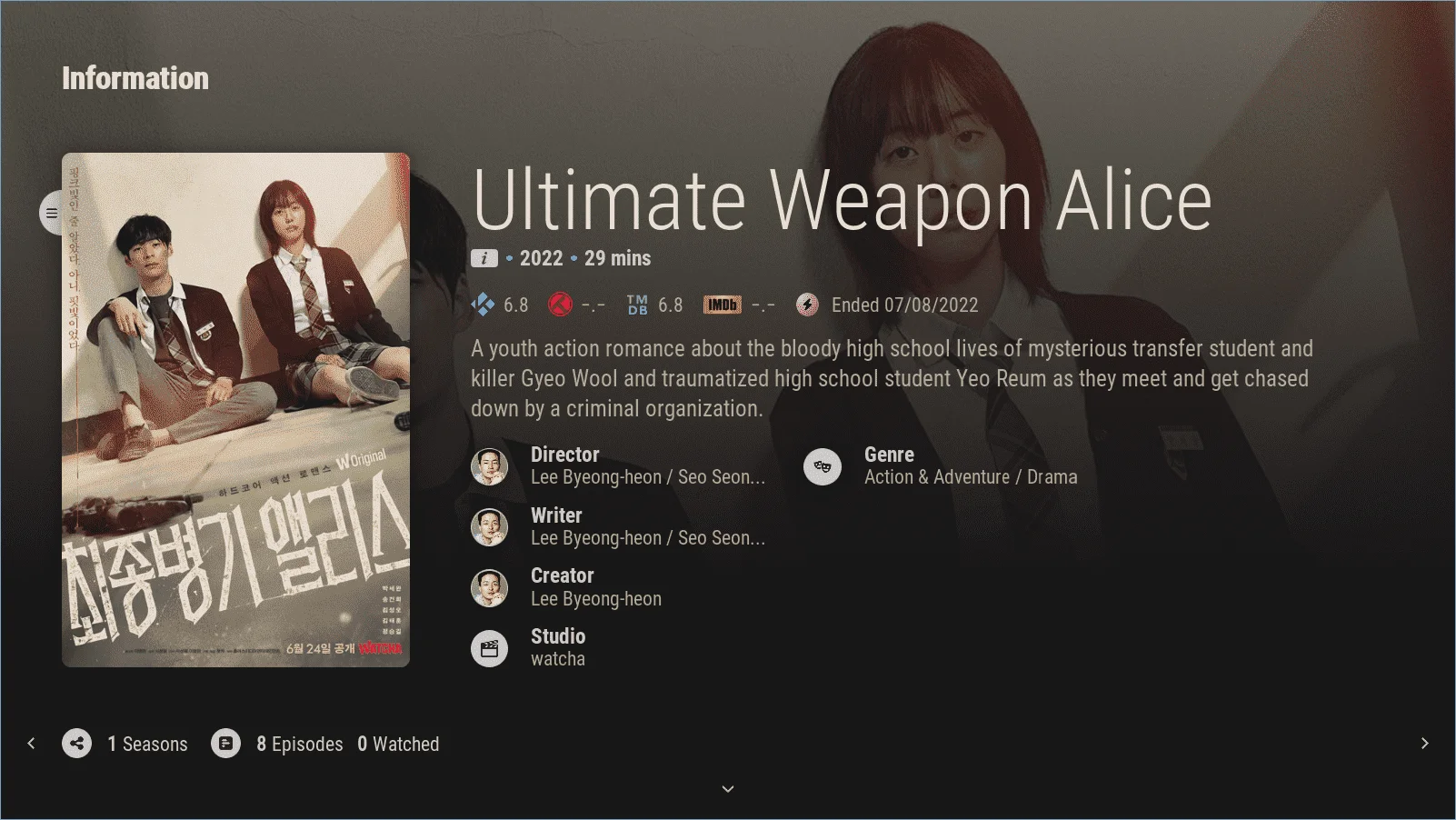 Alice, the Final Weapon (2022) WEB-DL 720p - 1080p w/ English Subtitle