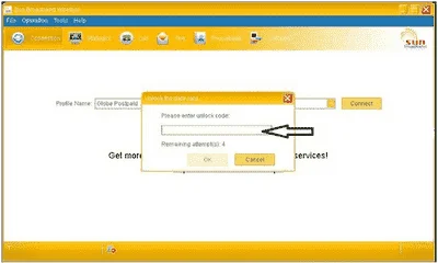 Unlock dashboard of huawei e303, 357 modem.webp