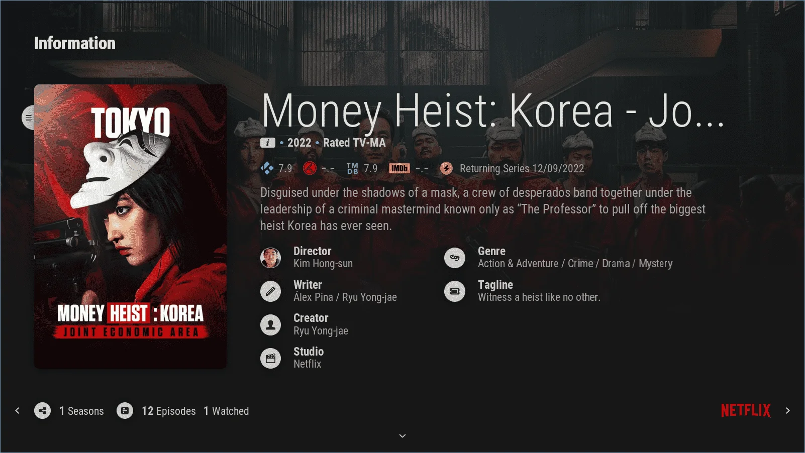{GDrive}Money Heist: Korea - Joint Economic Area (2022) | WEB-DL | 1080p | Tagalog Dubbed | Dual Audio