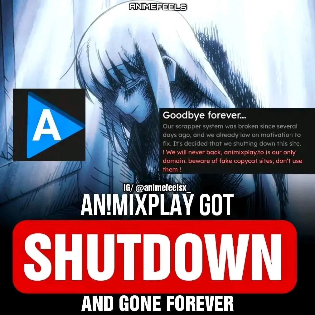 Animixplay shutdown?