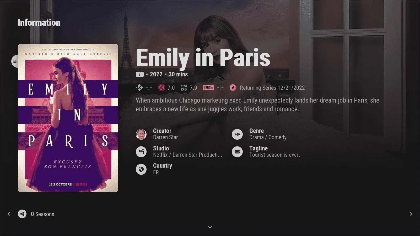 Emily in Paris (TV Series 2020-2022) Tagalog Dubbed 1080p | MEDIAFIRE, GDRIVE, Index 1 CLICK