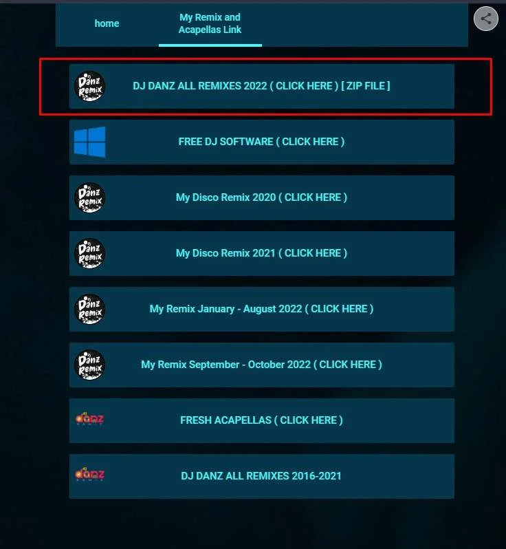 Dj Danz Remixes 2022 - FREE Download HQ MP3 Files ( 821MB )