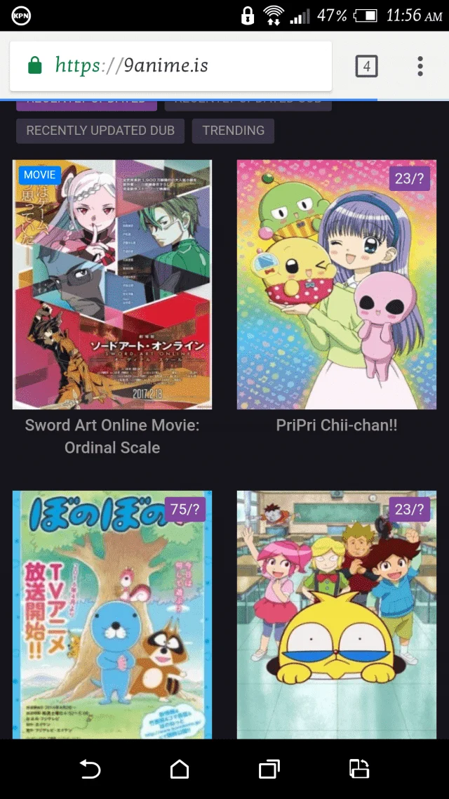 Sao: ordinal scale hd with sub