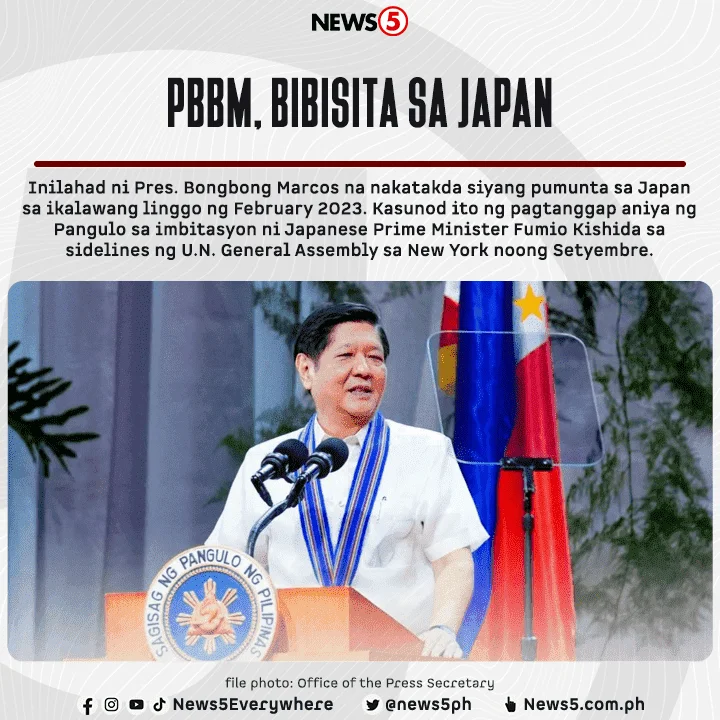 Di Pa Tapos ang Tour ni BBM - PBBM Bibisita sa Japan at Switzerland