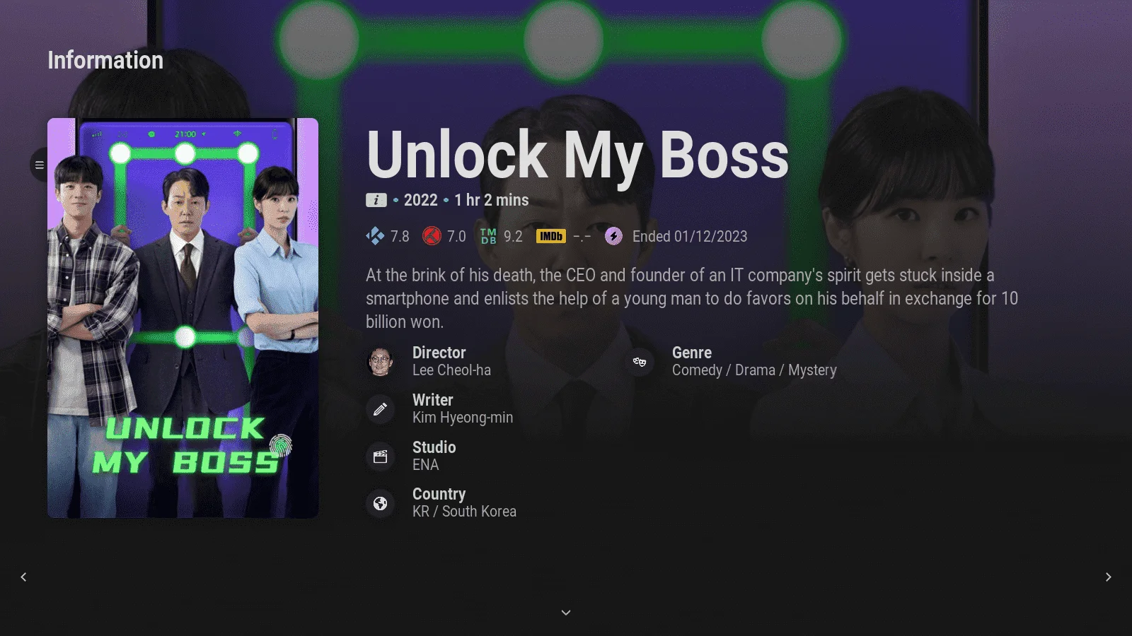 Unlock My Boss (2022) | 1080p | AMZN | WEB-DL | Multi Sub | MEDIAFIRE, GDRIVE
