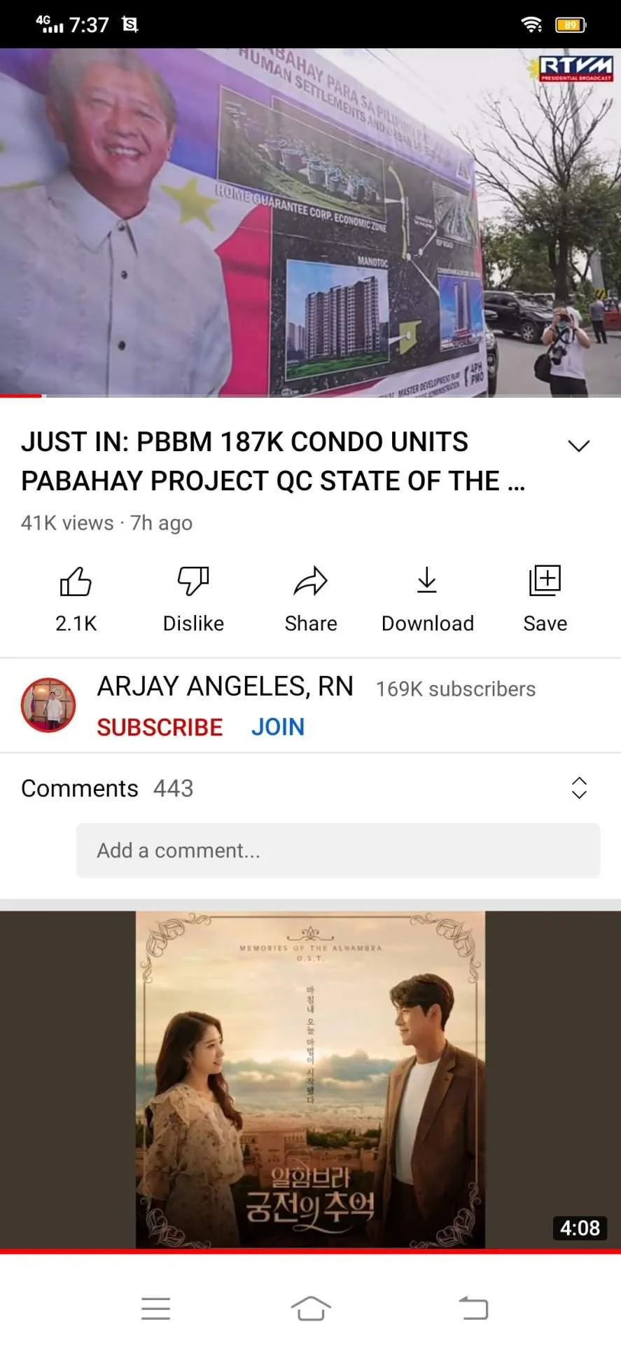PBBM 187K CONDO UNITS PABAHAY QC