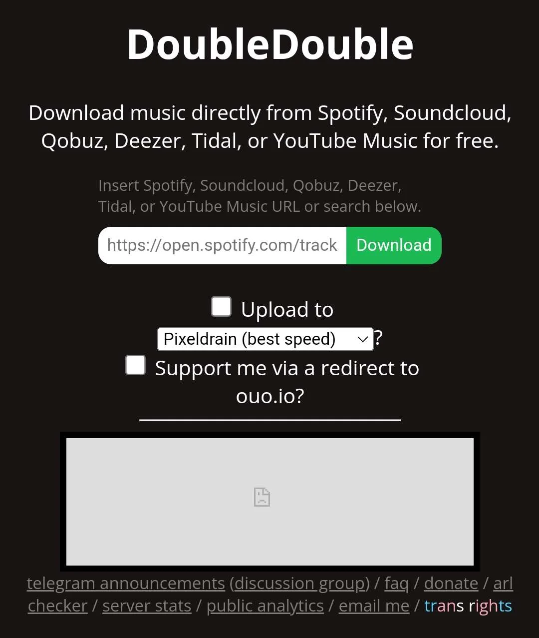 Download Music from Tidal, Déézér, Soundcloud, Qobuz and, Spotify