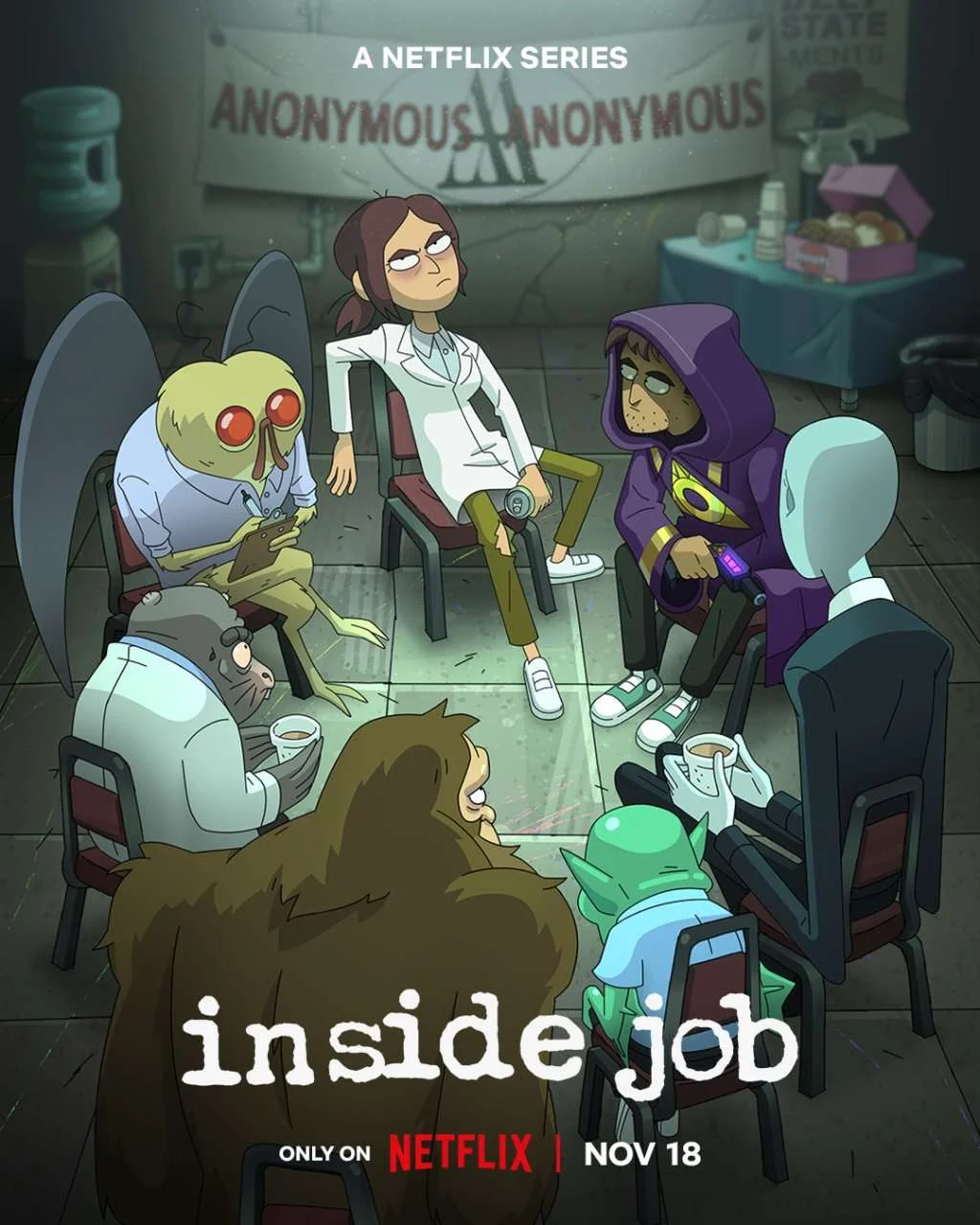 Inside Job N3TFLIX TOONS Full Season 1