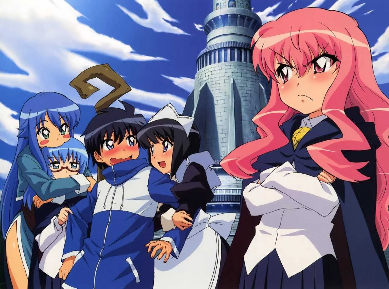 [DROPBOX] [Zero no Tsukaima (The Familiar of Zero) (Seasons 1-4 + S3 OVA)] [BD 1080p][HEVC x265 10bit][Eng-Subs]