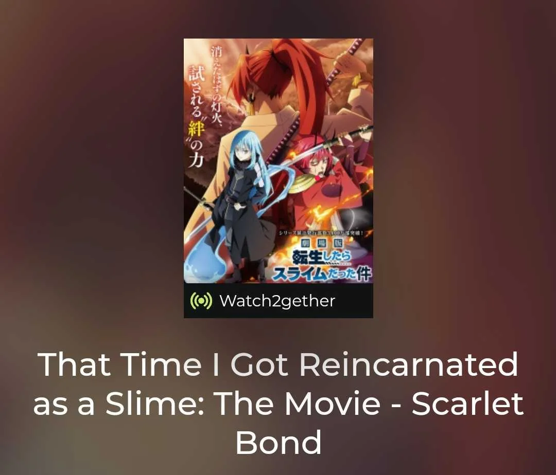That Time I Got Reincarnated as a Slime: The Movie - Scarlet Bond