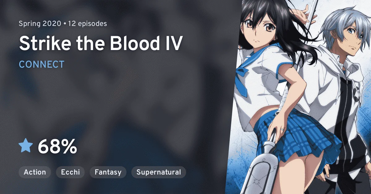 Strike the Blood IV COMPLETE UNCEN