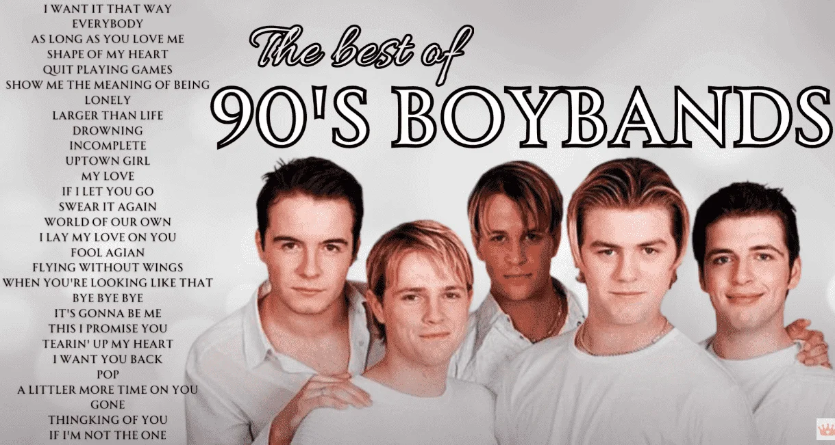 Best of 90's Boybands (Backstreet boys, Westlife, & Nsync)