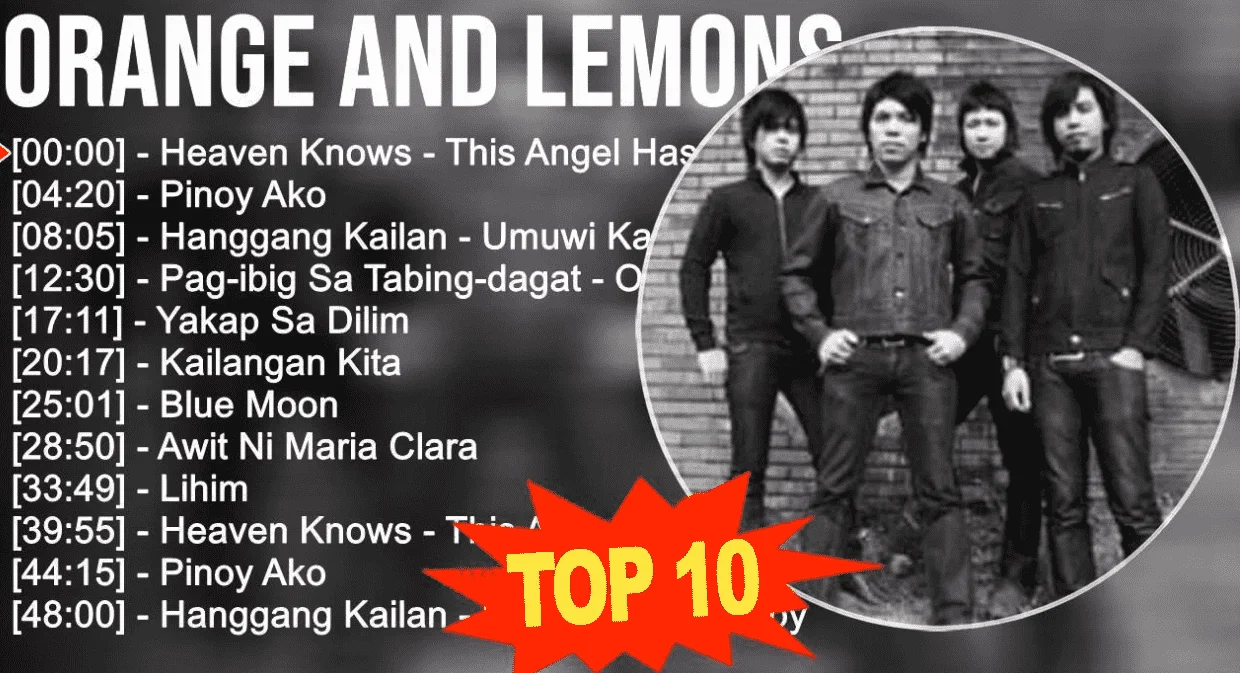 Orange and Lemons ~ Greatest Hits