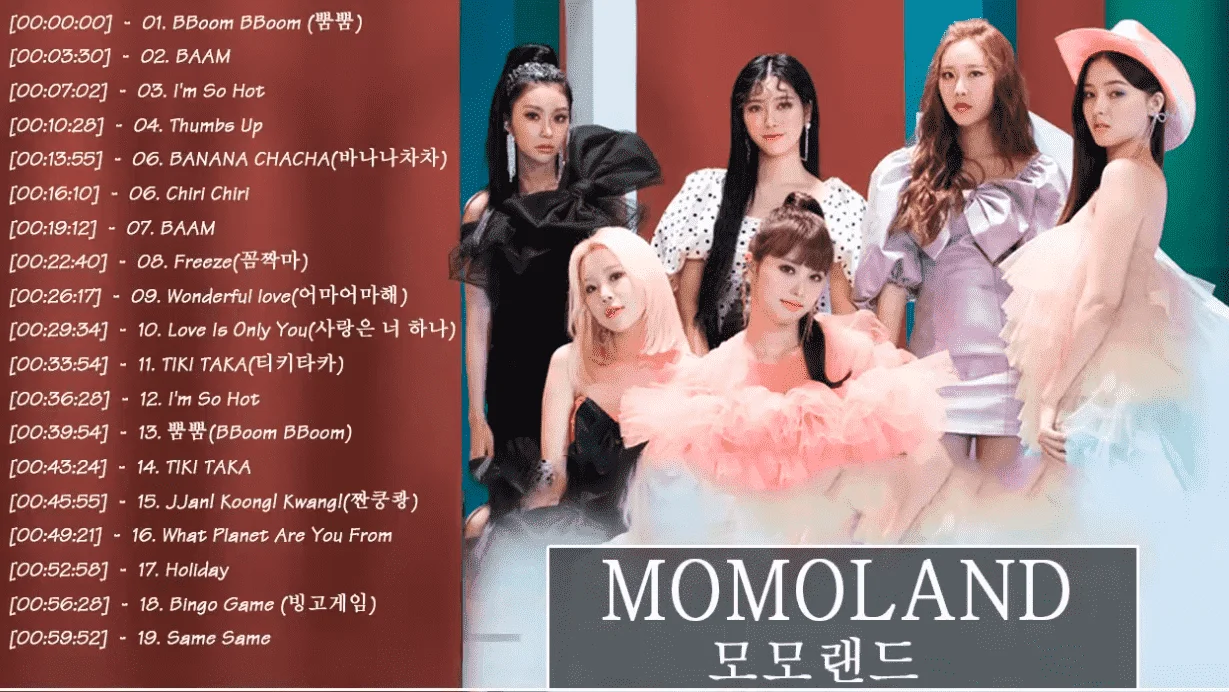 MOMOLAND PLAYLIST