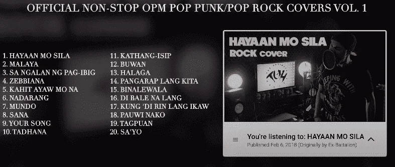 NONSTOP OPM Pop Punk/Pop Rock Covers