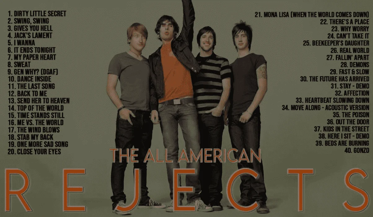 TheAllAmericanRejects Greatest Hits Full Album