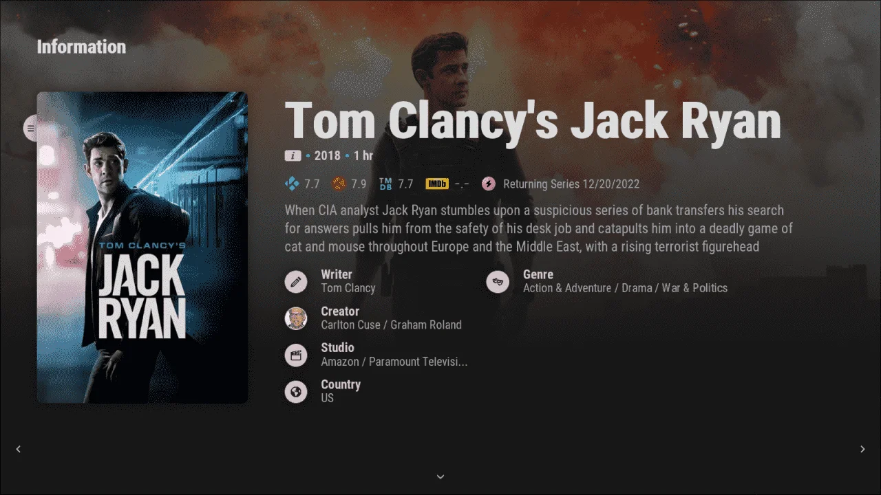 {MF}Tom Clancy's Jack Ryan (2018-2022) S01-S04 | AMZN WEB-DL | 720p | 1080p | Dual Audio Tagalog + English |