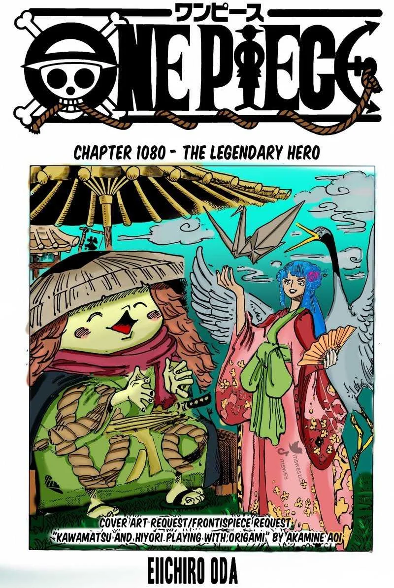 One Piece Manga 1080 colored version
