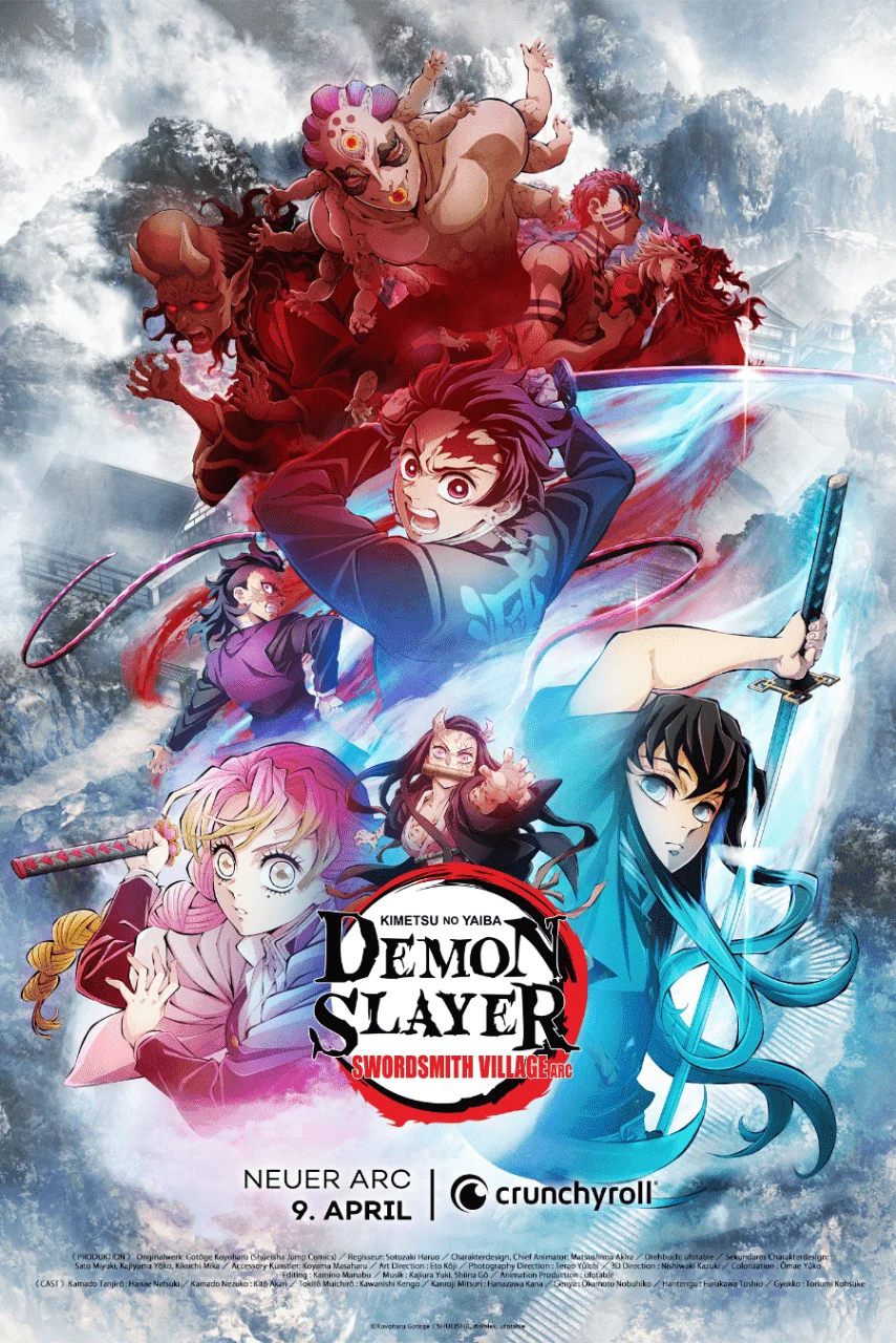 Demon Slayer: Kimetsu no Yaiba Swordsmith Village Arc Season 3 Complete Episode 1-11 (English subbed)(HD Online Strëaming)