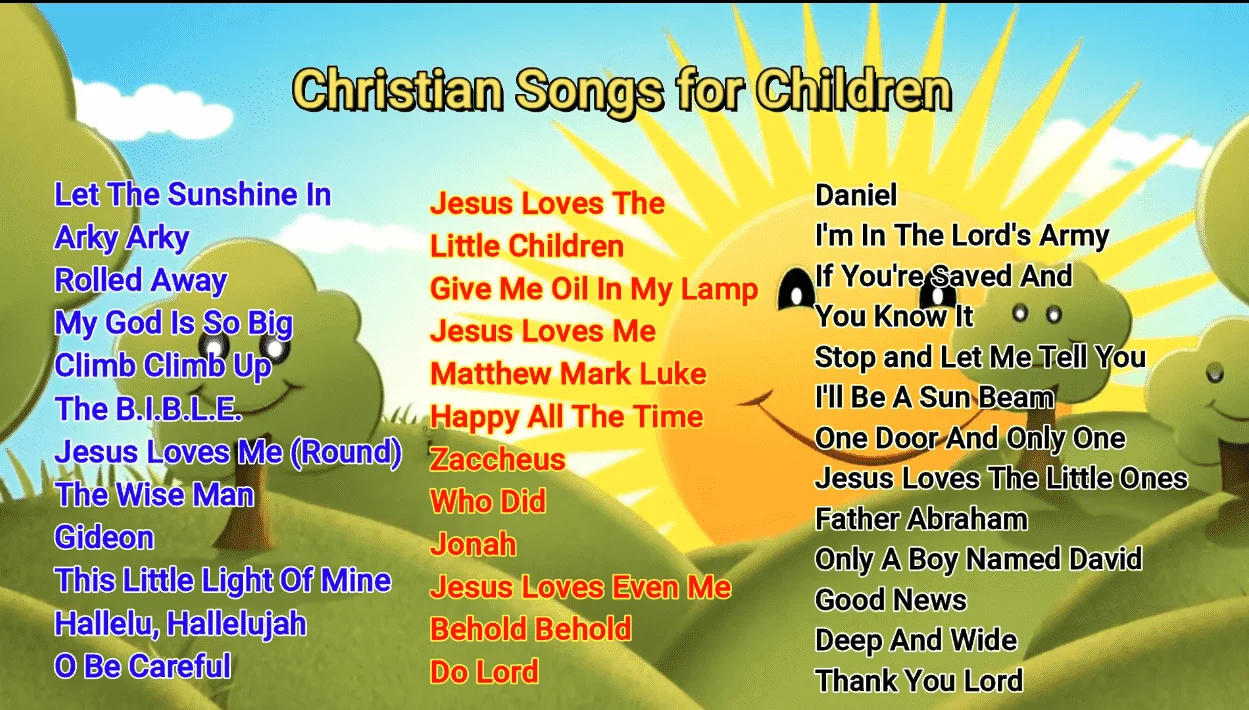 37 Christian Songs - Bible Songs