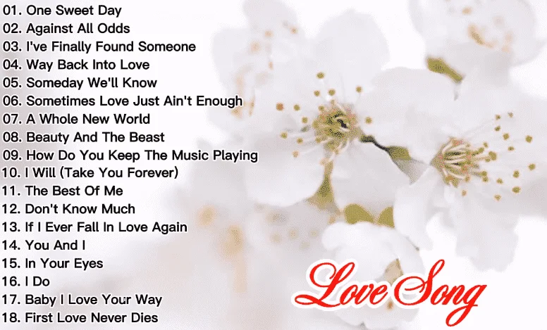 Best Romantic Duet Love Songs 80's 90's