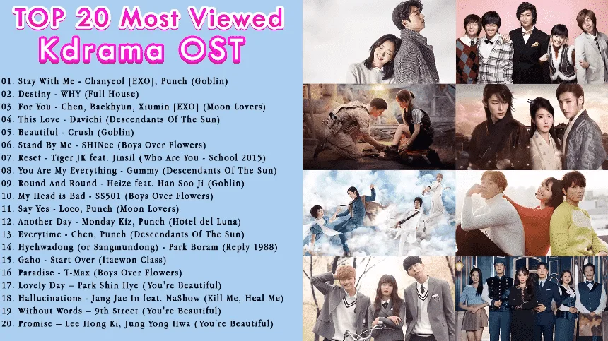 Korean Drama OST Playlist (Top 10)