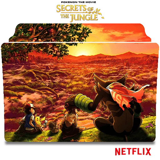 Pokemon the Movie Secrets of the Jungle (2021) 720p + 1080p NF WEB-DL x264 Dual Audio