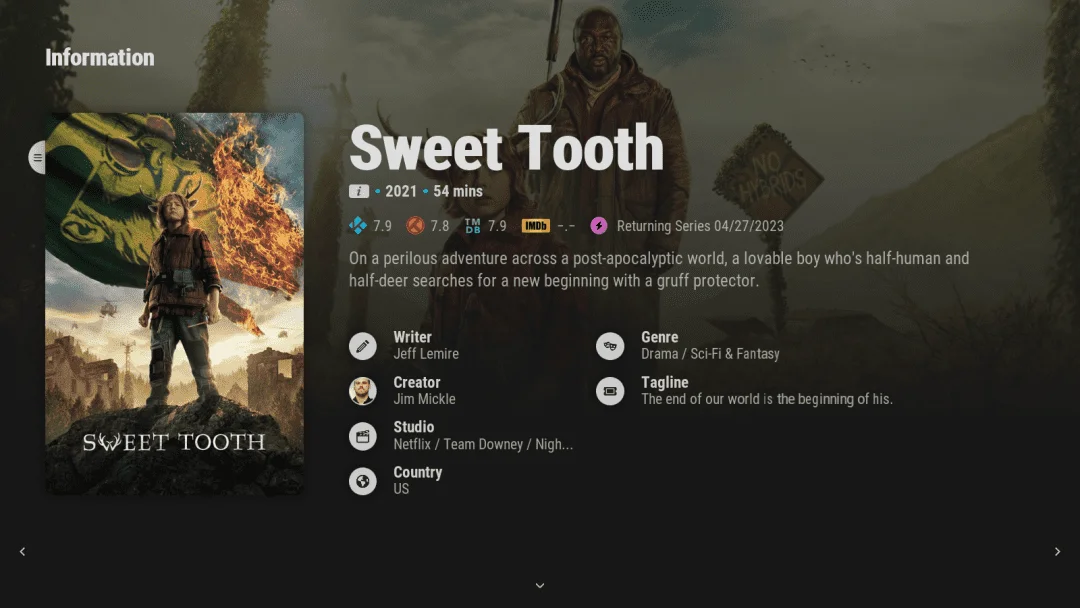 {MF}Sweet Tooth (2023) Season 2 | NF WEB-DL | 720p | 1080p | Tagalog Dubbed