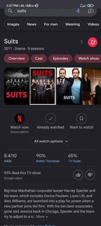 Baka meron kayo mga lods american suits na tv series