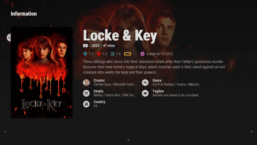 {MF}Locke & Key (TV Series 2020-2022) | NF WEB-DL | 720p | 1080p | Tagalog Dubbed