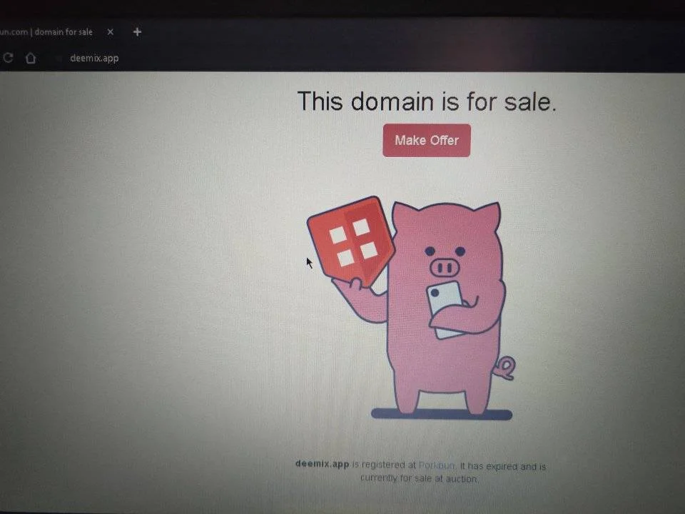 Deemix-gui Down na?