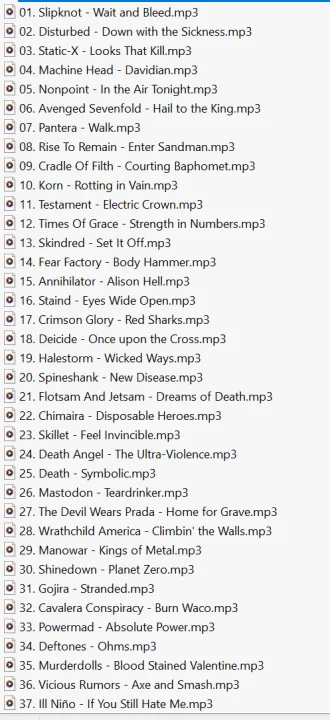 THROWBACK MONSTER METAL HITS (2023)