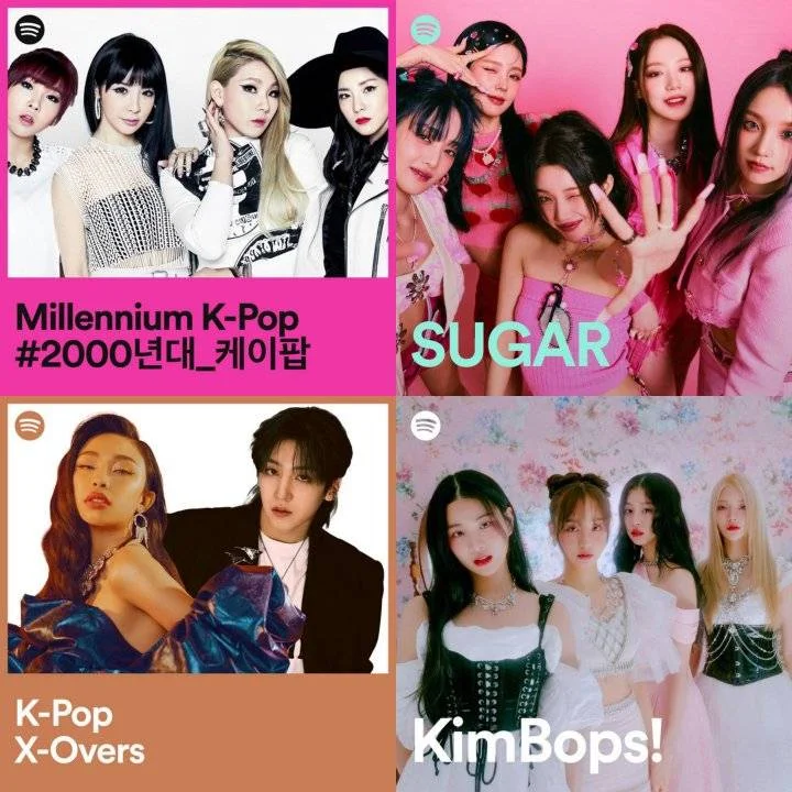 Millennium K-Pop, SUGAR, K-Pop X-Overs, KimBops! | Spotify Playlist [OGG 320 kbps vorbis]