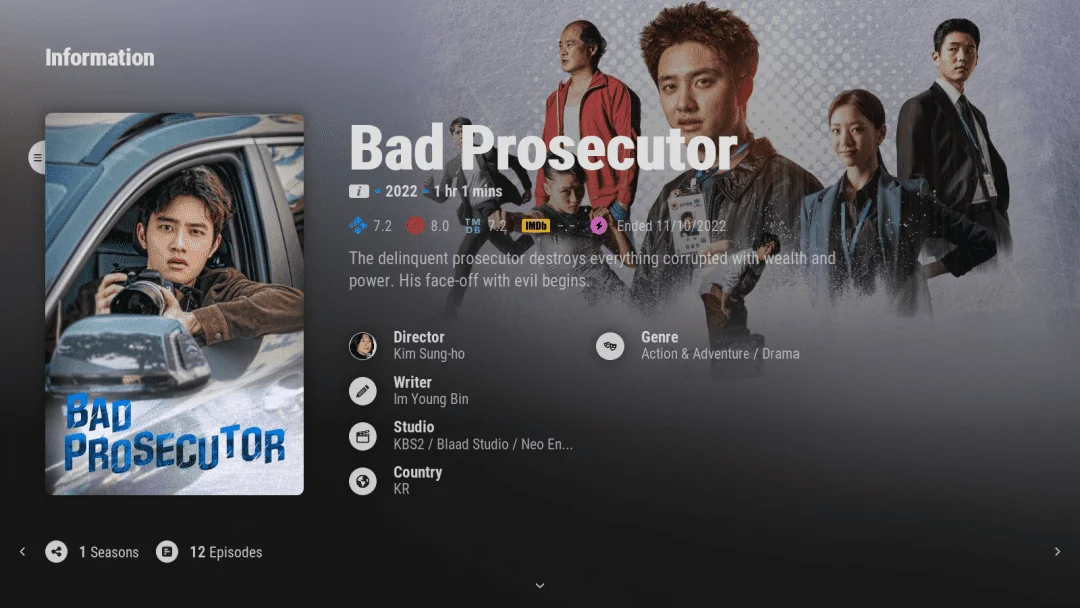 {MF}Bad Prosecutor (2022) | WEB-DL | 1080p | Tagalog Dubbed