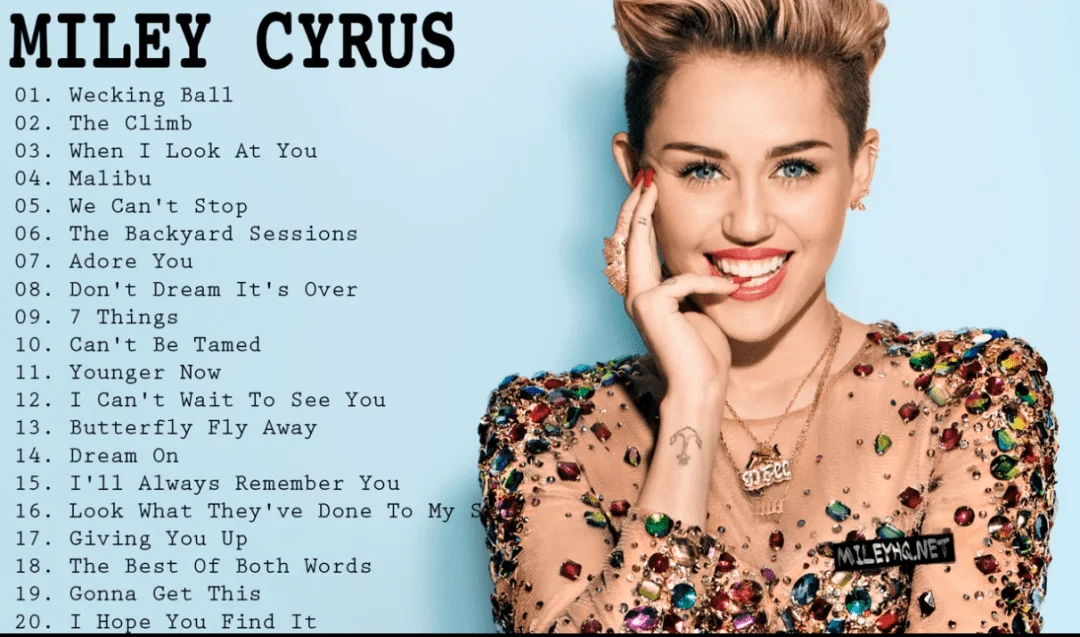 Miley Cyrus Greatest Hits