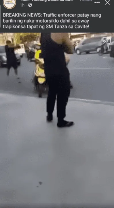 Trigger warning: shooting. Isang traffic enforcer ang nasawi dahil sa alitan sa kalsada.