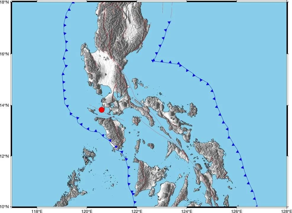 Magnitude 6.2 earthquake struck Calatagan, Batangas