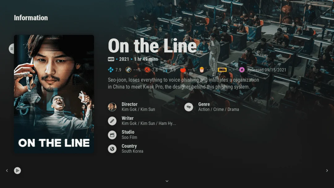 {MF}On the Line (2021) | 1080p | Tagalog Dubbed