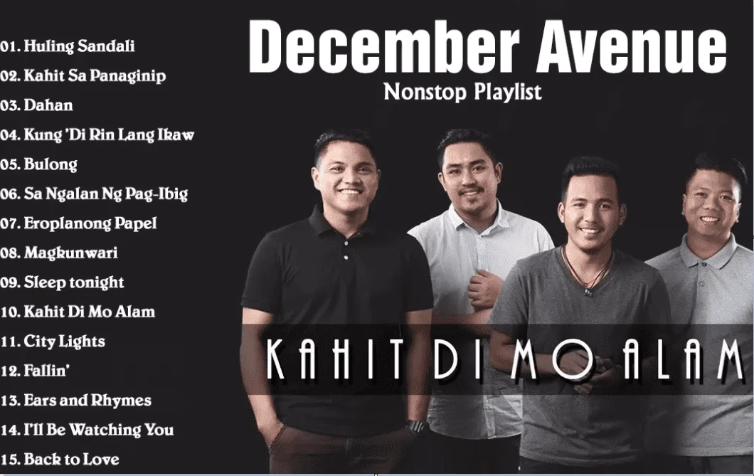 December Avenue Non-Stop Playlist