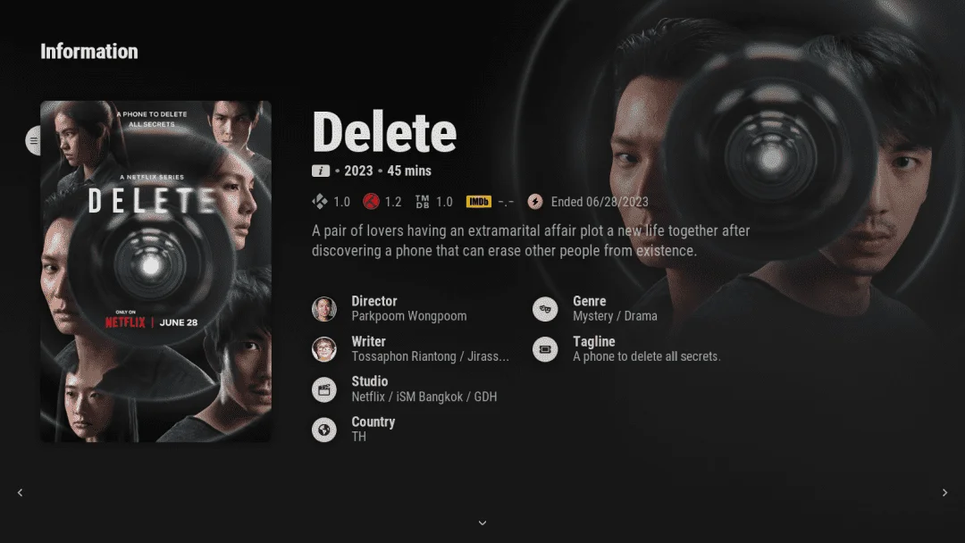 {MF}Delete (2023) | NF WEB-DL | 1080p | Tagalog Dubbed