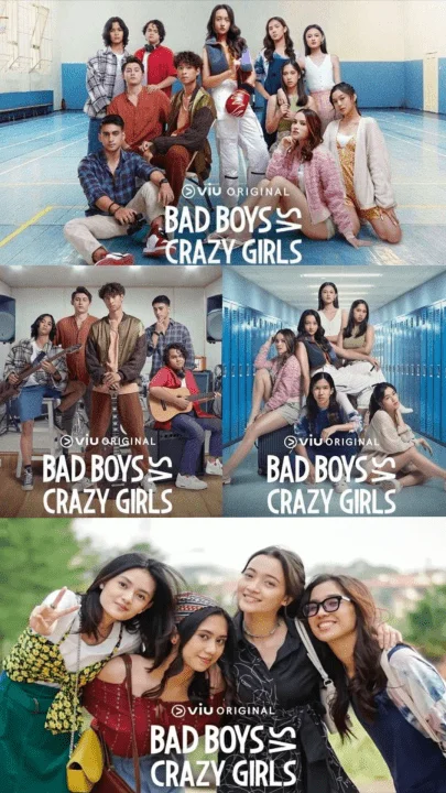 Bad boys vs crazy girls(2022) Tagalog Dubbed