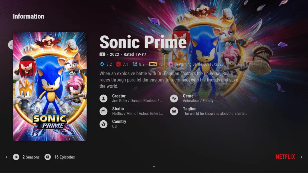 {MF}Sonic Prime S02 (2023) | WEB-DL | 1080p | Tagalog Dubbed
