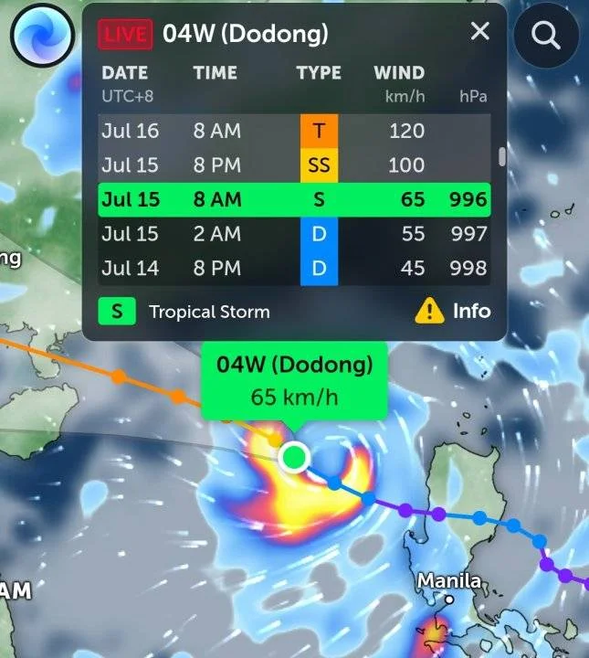 WEATHER UPDATE (JULY 15, 2023)