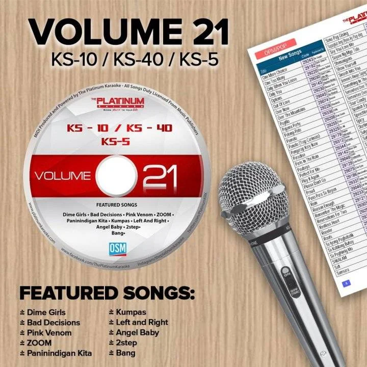 Platinum Karaoke KS Series Volume 21