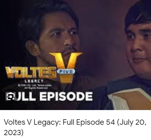 Voltes V Legacy: Full Episode 54 (July 20, 2023)